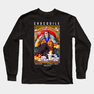 Desert King Crocodile Long Sleeve T-Shirt